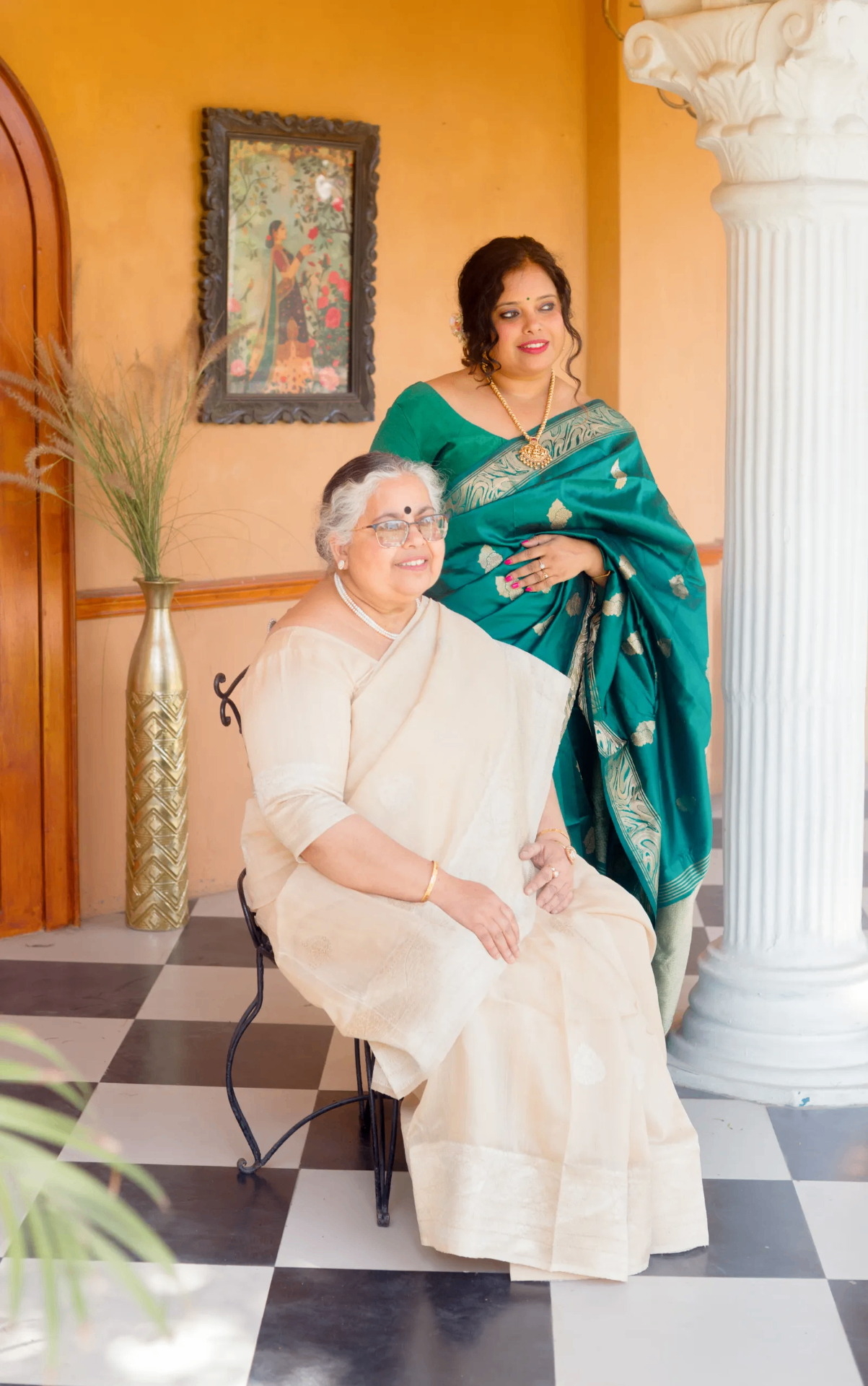 The founders of Shalmali — a mother-daughter journey across India's weaving traditions
